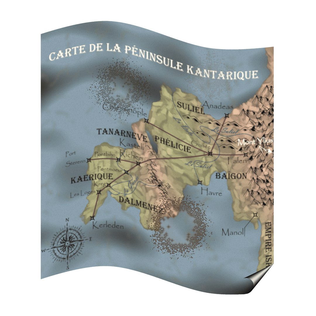 carte peninsule kantarique vérité yoan h padines