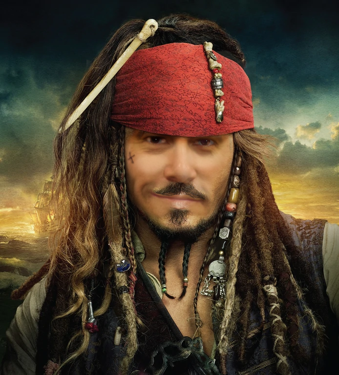 yoan h padines en jack sparrow