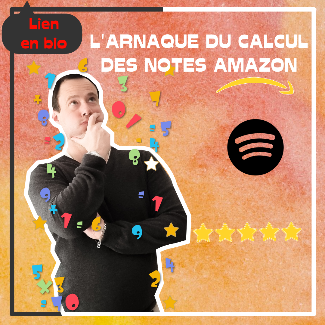 Podcast #11 – L’arnaque du calcul des notes Amazon par Yoan H Padines