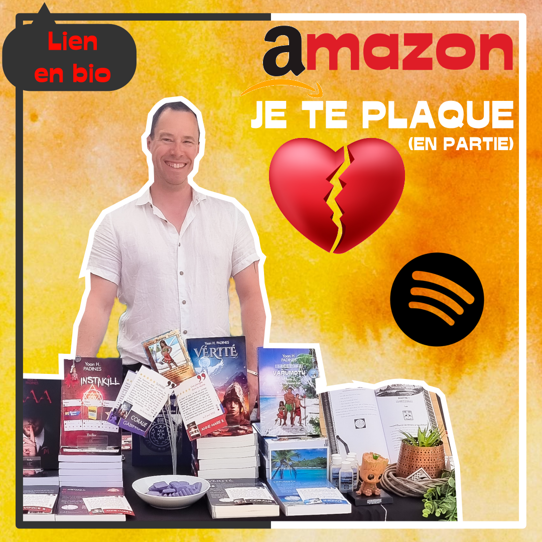 PODCAST #14 – Amazon, je te plaque (en partie) par Yoan H. Padines